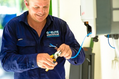 Sunshine Coast Solar inverter wiring by electrician